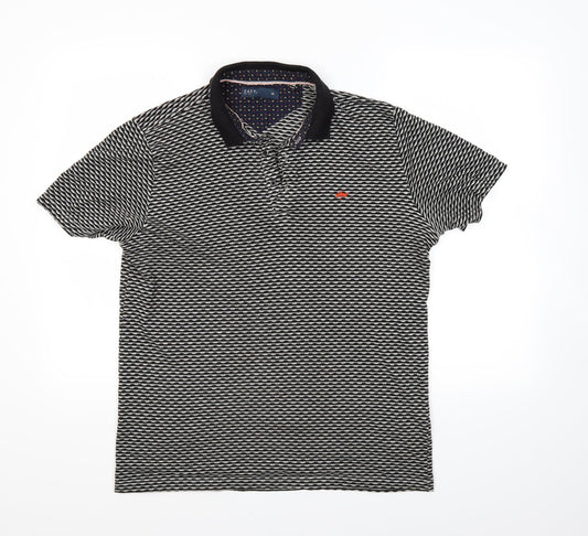 Easy Mens Grey    Polo Size M