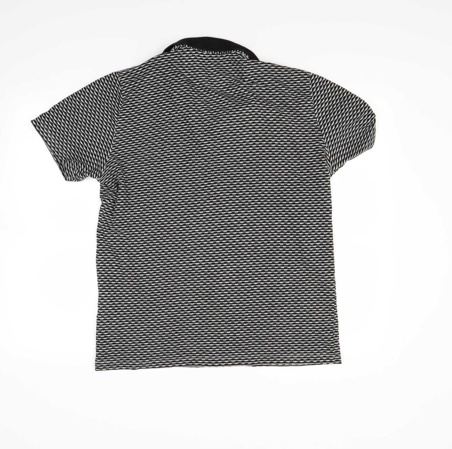 Easy Mens Grey    Polo Size M