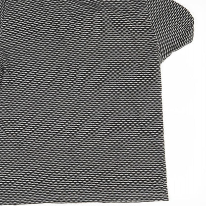 Easy Mens Grey    Polo Size M