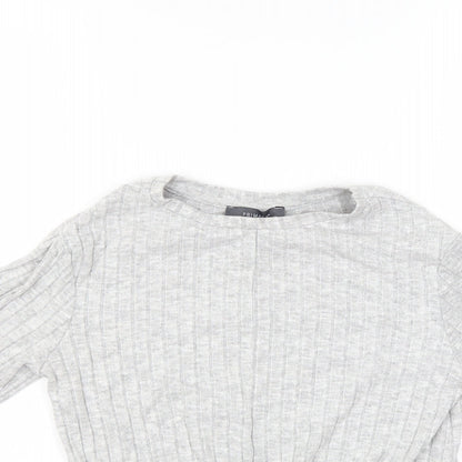 Primark Womens Grey   Pullover Jumper Size 14