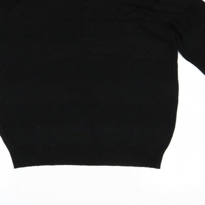 Ceader wood state Womens Black   Pullover Jumper Size S