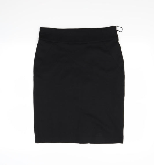 George Womens Black   A-Line Skirt Size 12