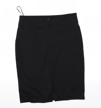 George Womens Black   A-Line Skirt Size 12