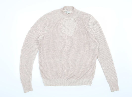 Peacocks Womens Pink   Pullover Jumper Size M