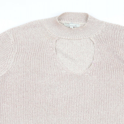 Peacocks Womens Pink   Pullover Jumper Size M