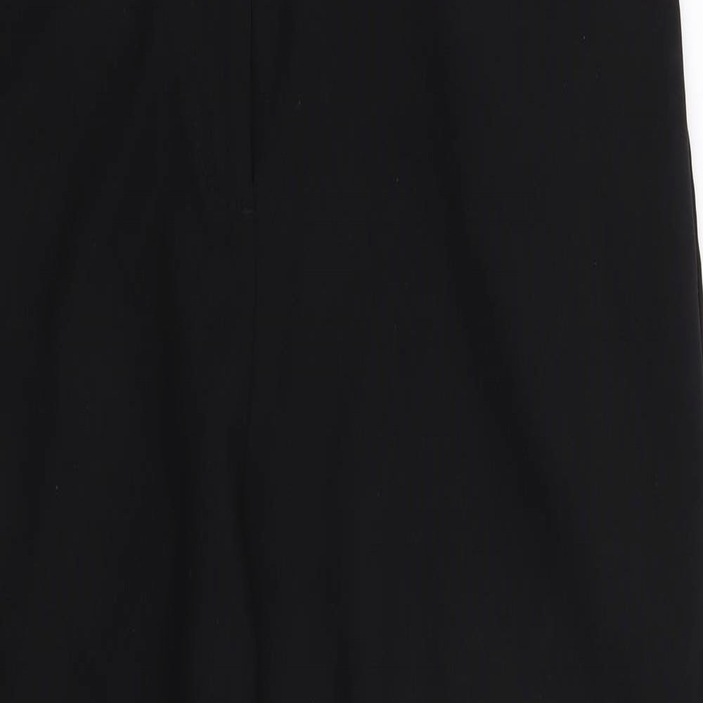 F&F Womens Black   Trousers  Size 12 L28 in