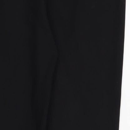 F&F Womens Black   Trousers  Size 12 L28 in