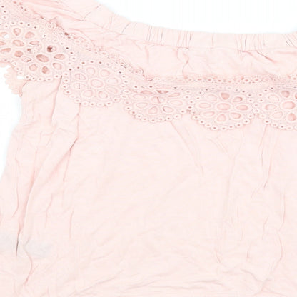 TU Womens Pink   Basic T-Shirt Size 8