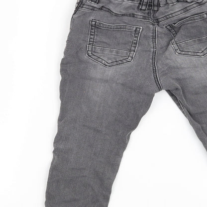 George Boys Grey   Cargo Jeans Size 18-24 Months  - Rocket