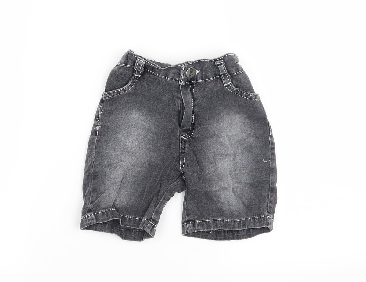 Siser Boys Grey   Cropped Jeans Size 2 Years