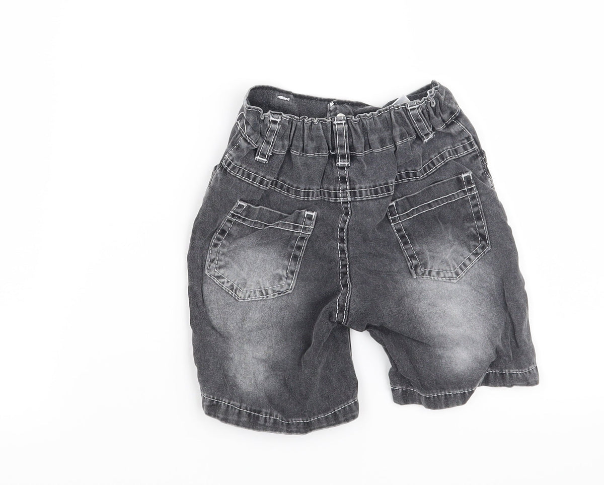 Siser Boys Grey   Cropped Jeans Size 2 Years