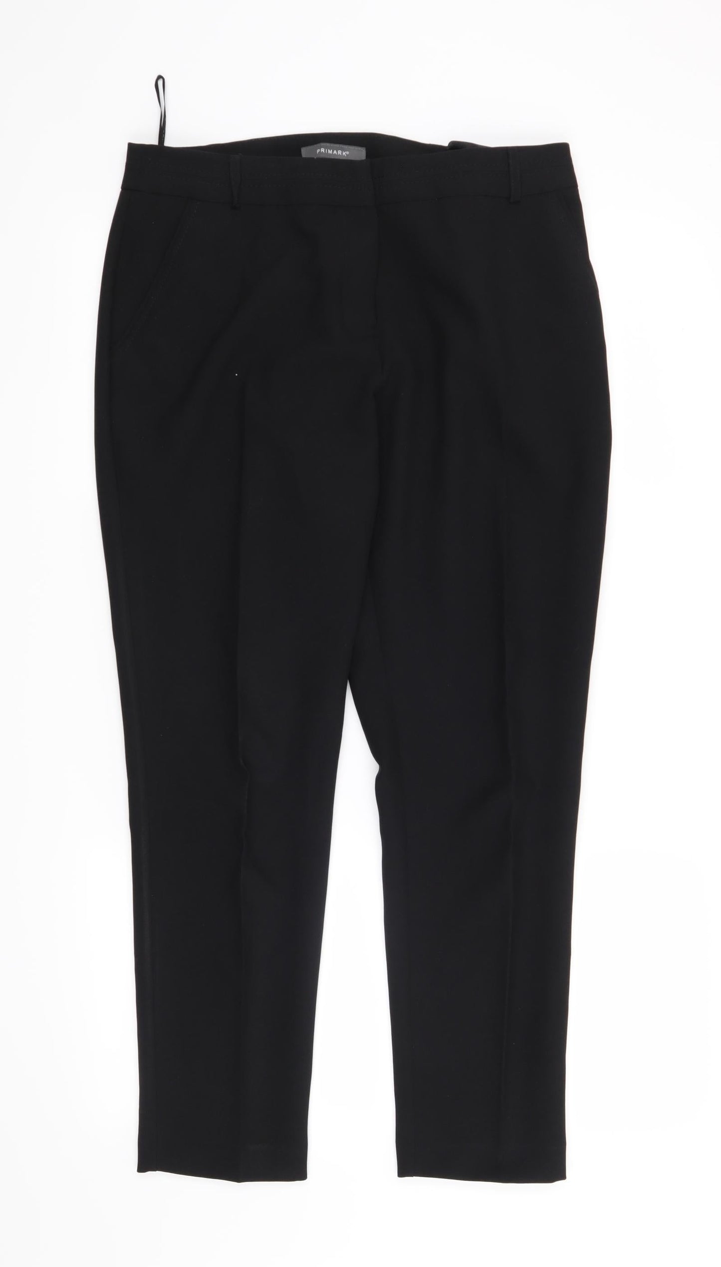 Primark Womens Black   Trousers  Size 12 L28 in