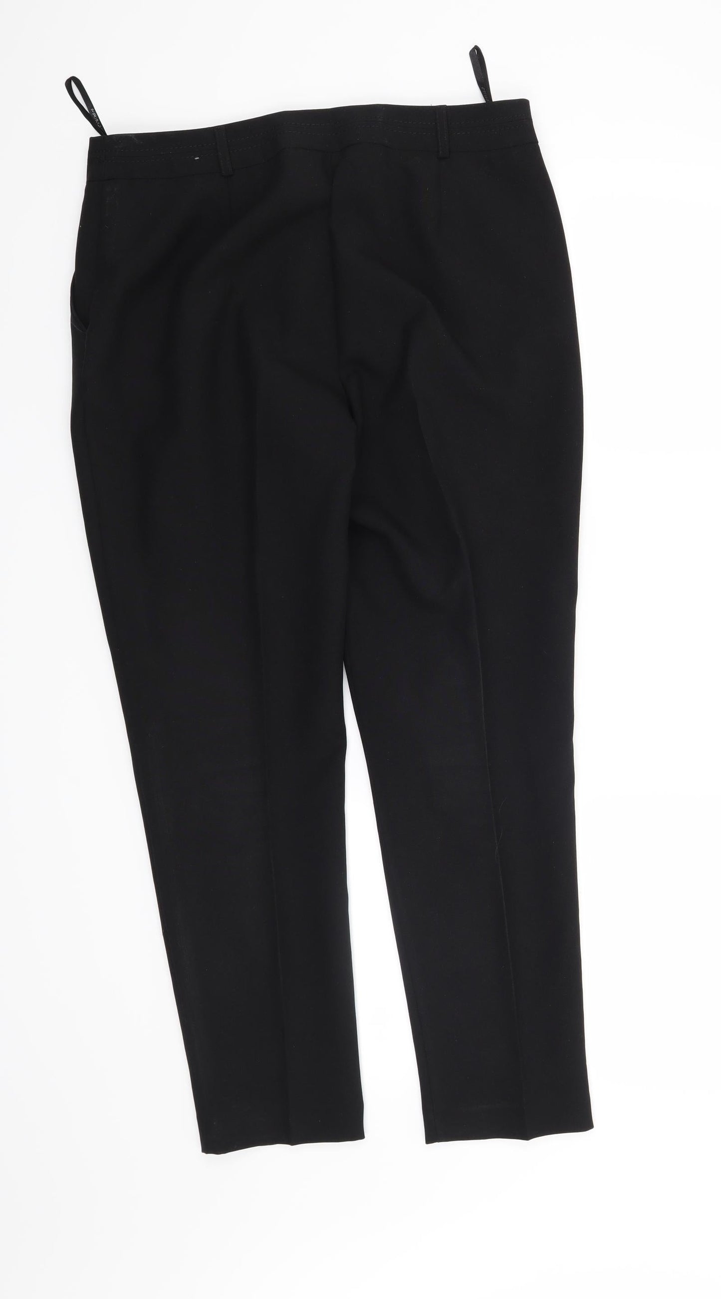 Primark Womens Black   Trousers  Size 12 L28 in