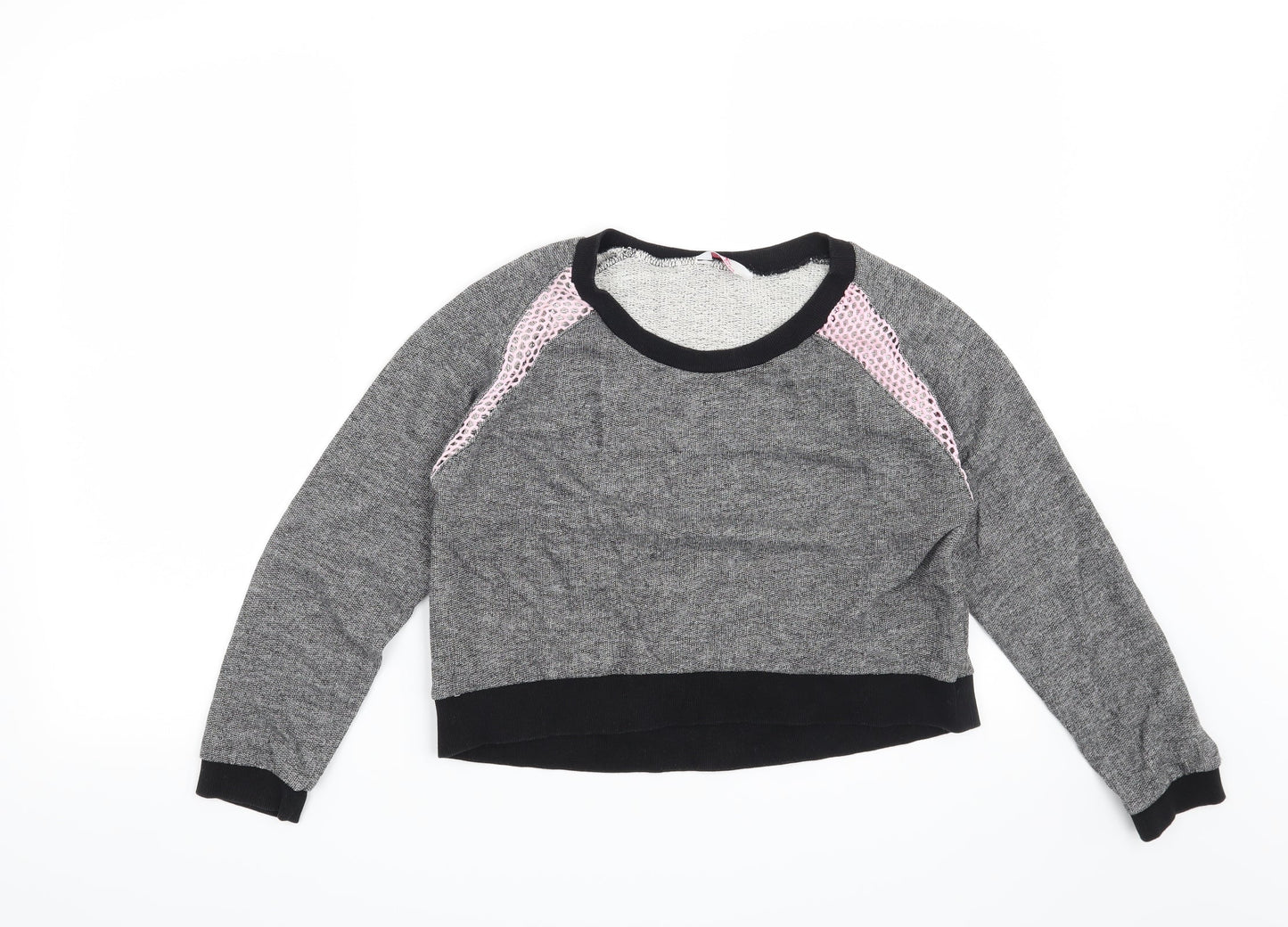 Sophie Girls Grey   Pullover Sweatshirt Size 12-13 Years