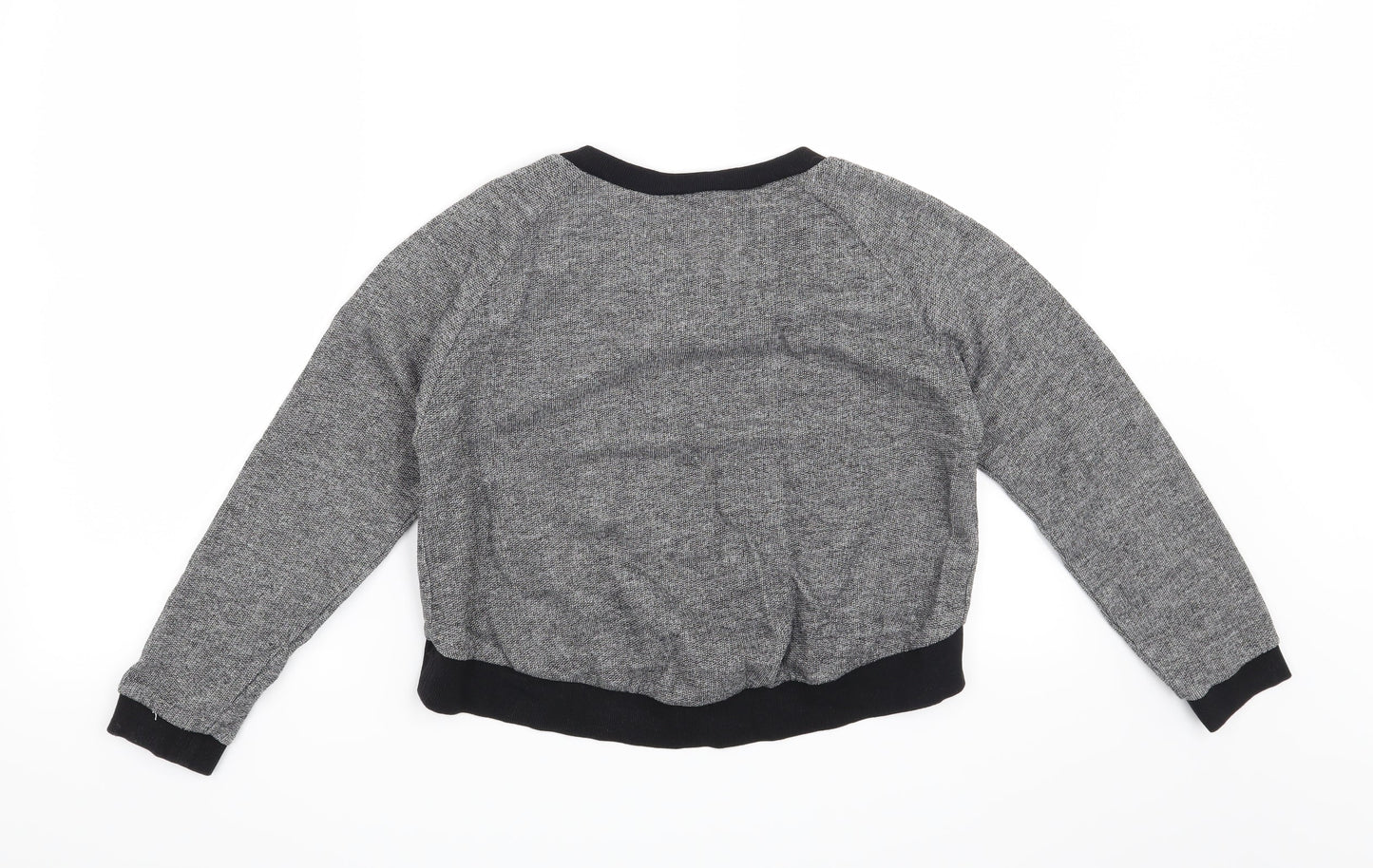 Sophie Girls Grey   Pullover Sweatshirt Size 12-13 Years