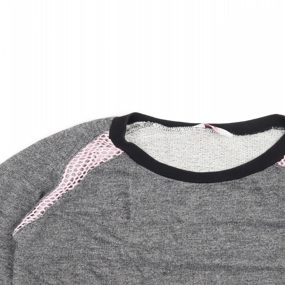 Sophie Girls Grey   Pullover Sweatshirt Size 12-13 Years