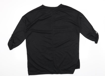 Primark Womens Black   Basic Blouse Size 14