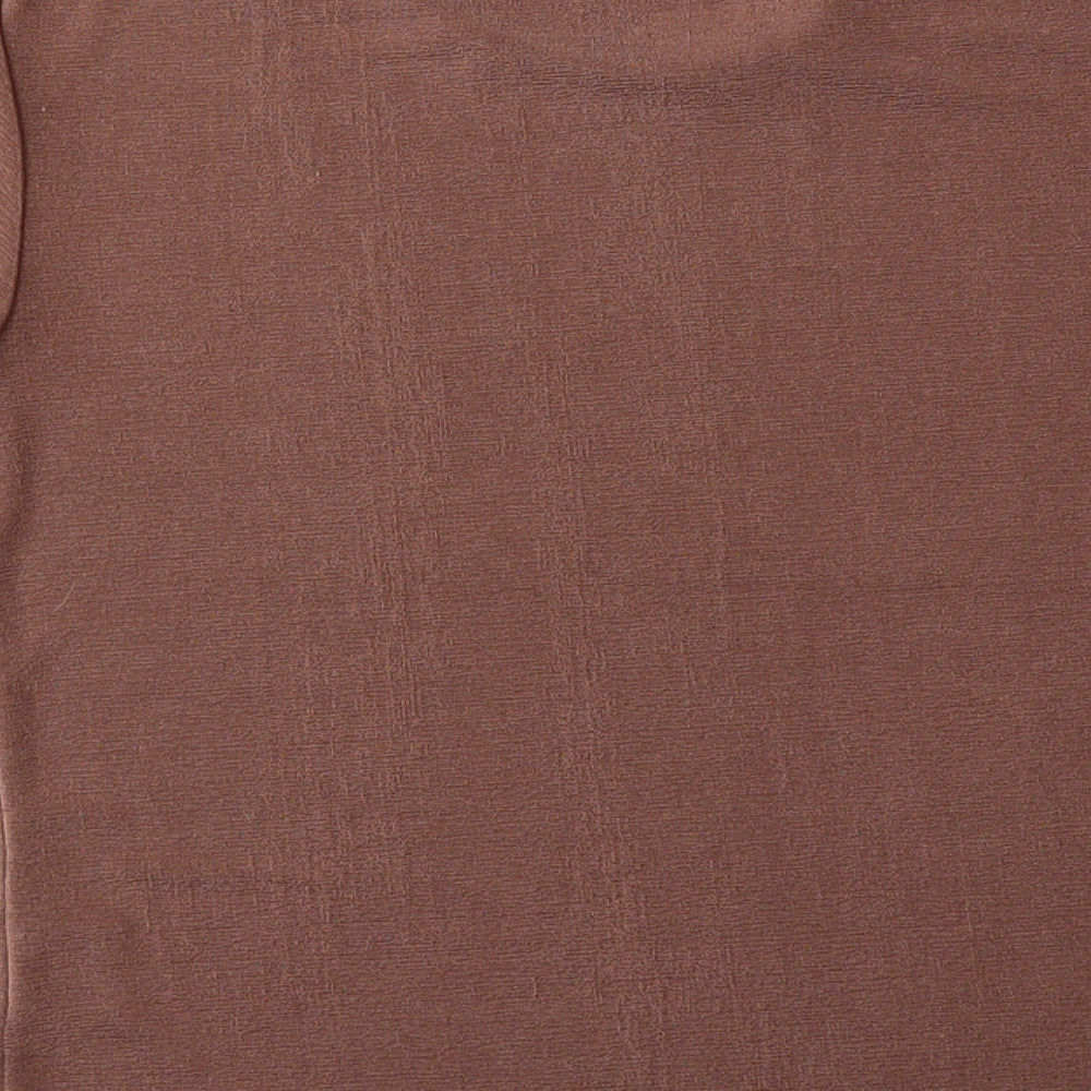 Damart Womens Brown   Basic T-Shirt Size 8
