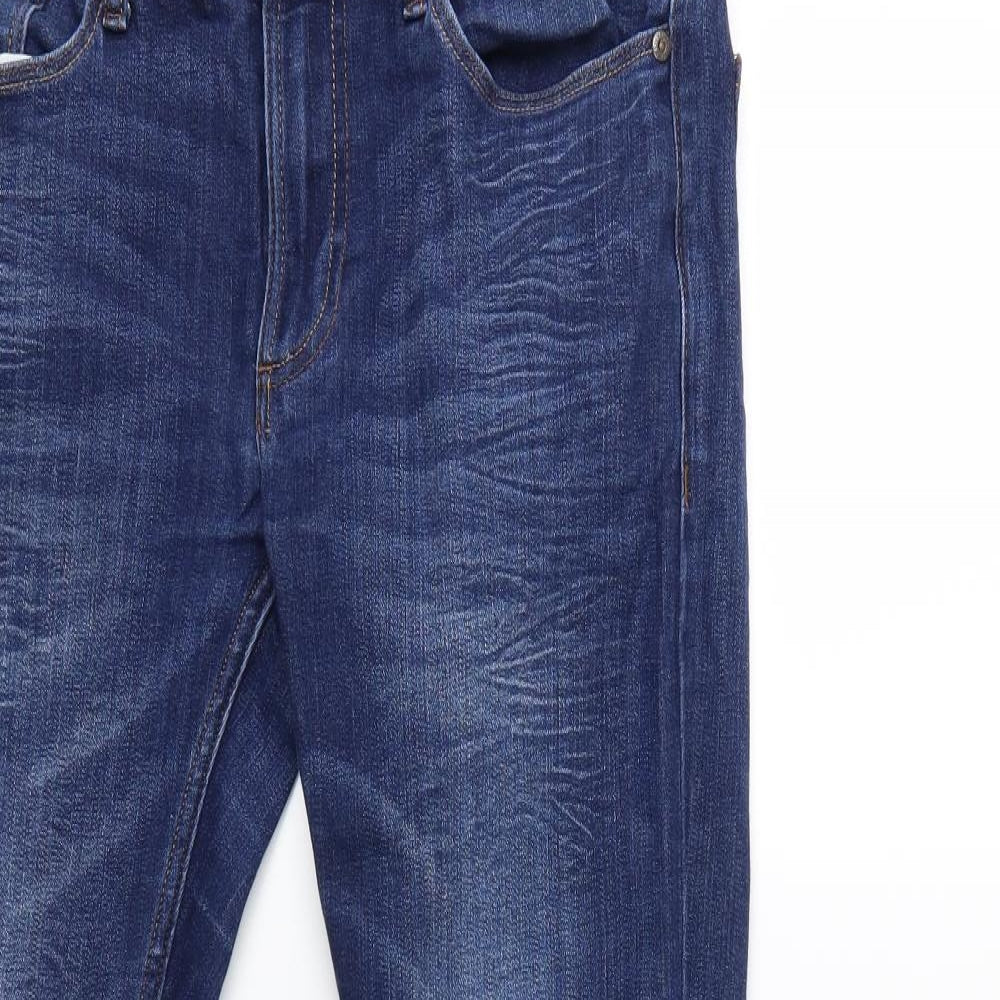 Mens UK Size  River Island Regular Fit Skinny Blue Jeans