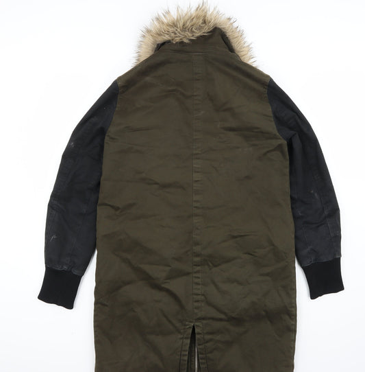 FOREVER 21 Womens Green   Jacket Coat Size S