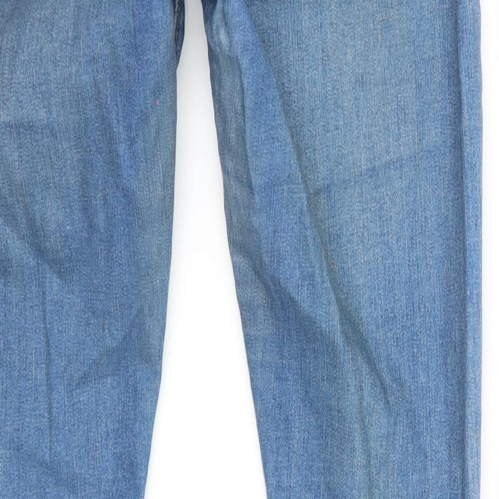 Topshop Womens Blue   Skinny Jeans Size 28 L32 in