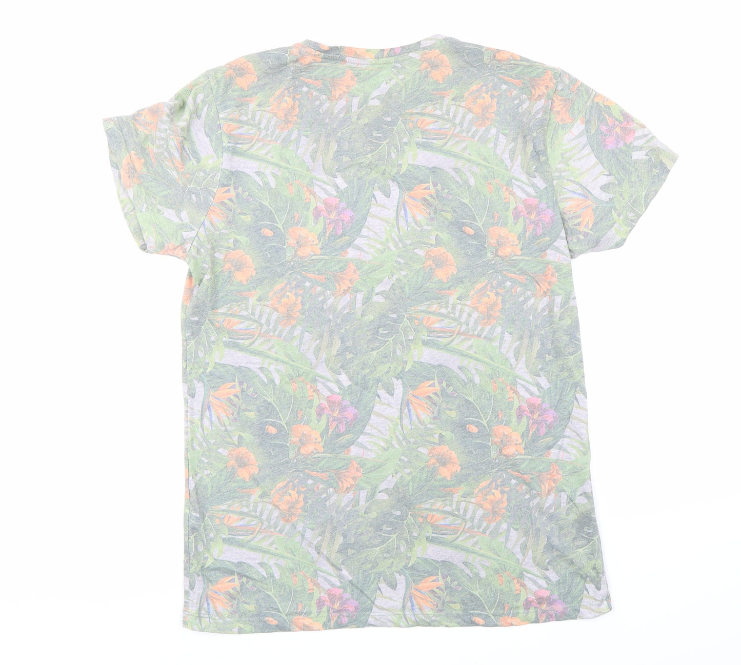 Mens UK Size S Cedar Wood State Green  T-Shirt