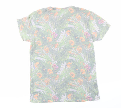 Mens UK Size S Cedar Wood State Green  T-Shirt