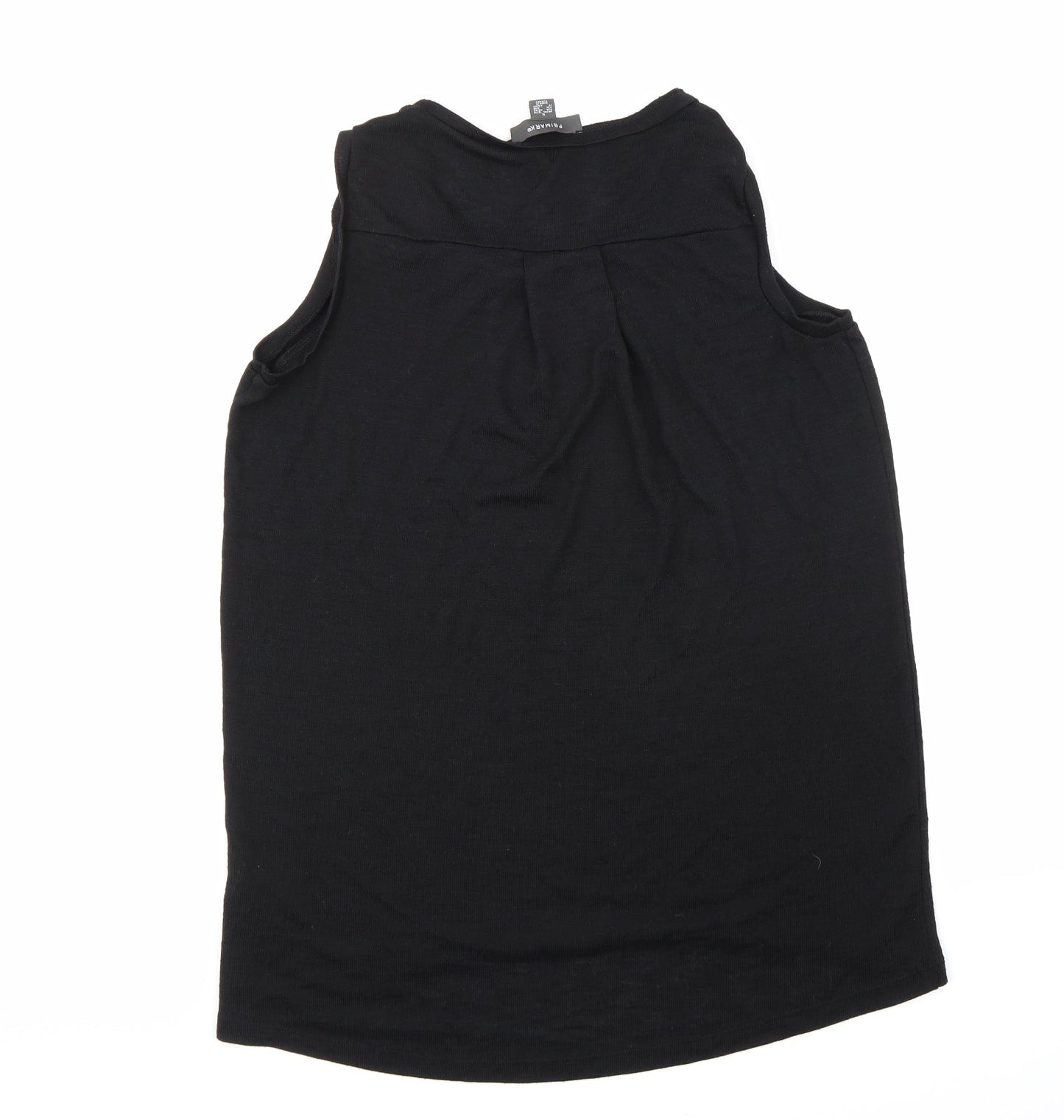 Primark Womens Black  Knit Basic Tank Size M