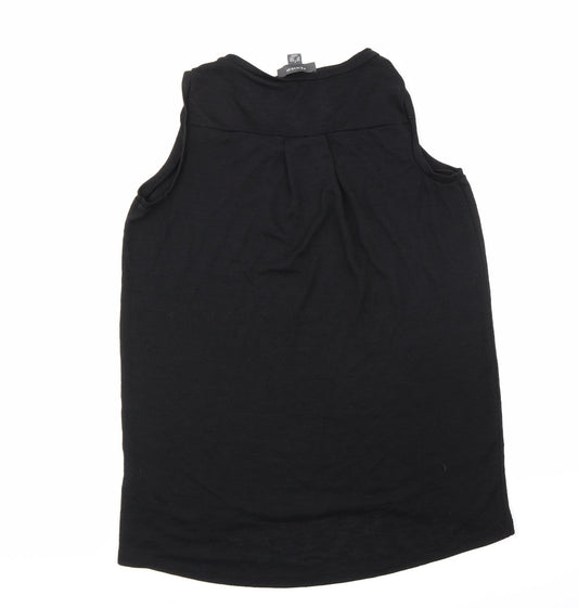 Primark Womens Black  Knit Basic Tank Size M