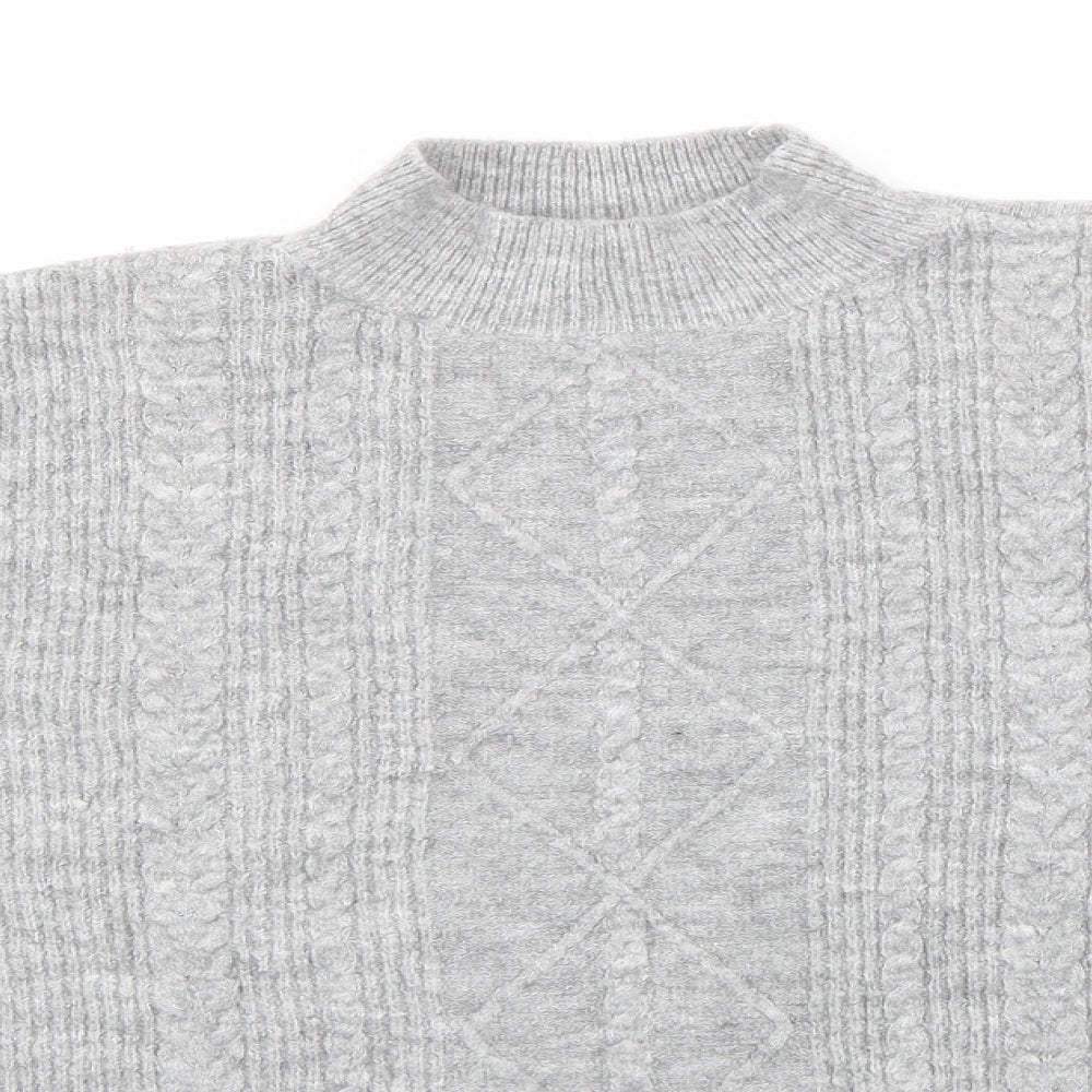 Womens UK Size S Peacocks Grey Pullover Jumper