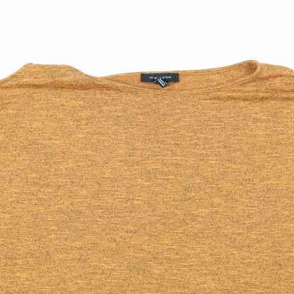 Womens UK Size M New Look Orange Basic T-Shirt