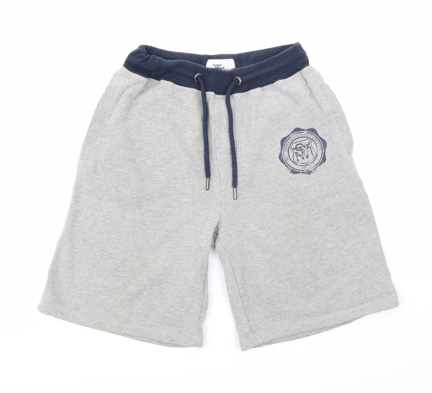 Boys UK Size M Cedar Wood State Regular Fit Sweat Shorts