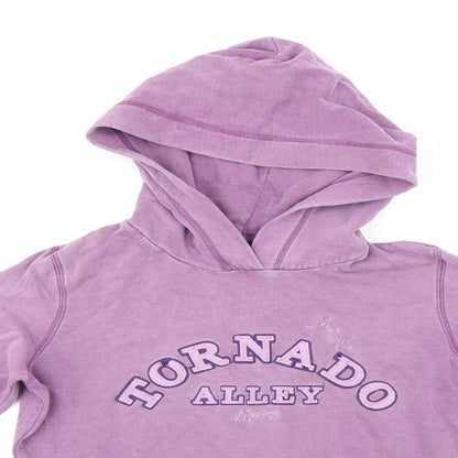 H&M Womens Purple   Pullover Hoodie Size M