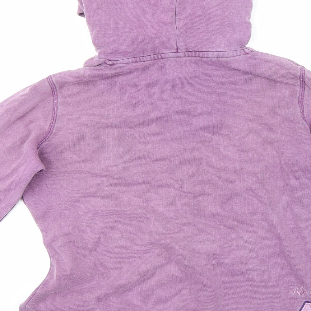 H&M Womens Purple   Pullover Hoodie Size M