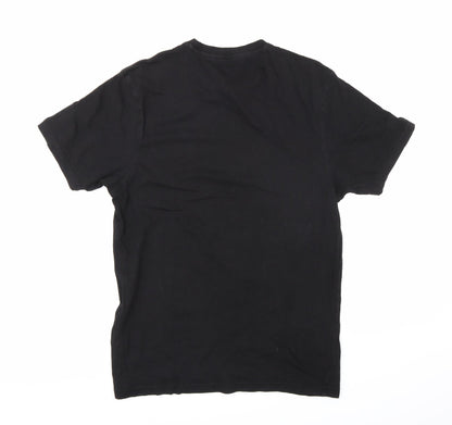 Marks and Spencer Mens Black    T-Shirt Size S