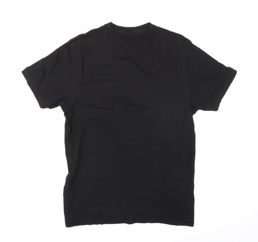 Marks and Spencer Mens Black    T-Shirt Size S
