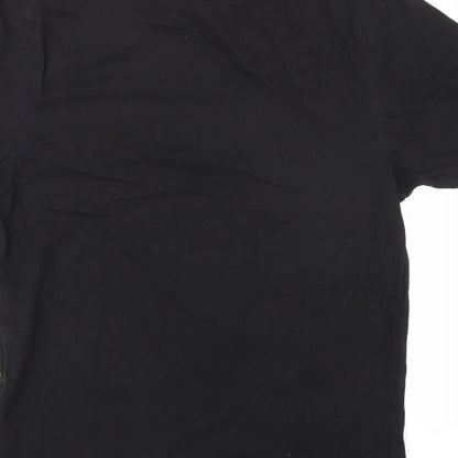 Marks and Spencer Mens Black    T-Shirt Size S