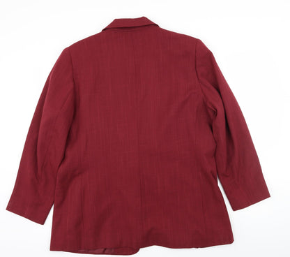 Classics Womens Red   Jacket  Size 20