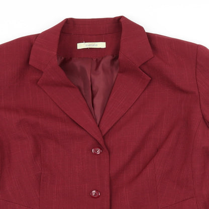 Classics Womens Red   Jacket  Size 20