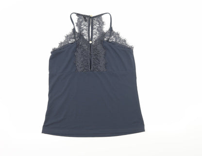 VERO MODA Womens Grey   Camisole Tank Size S