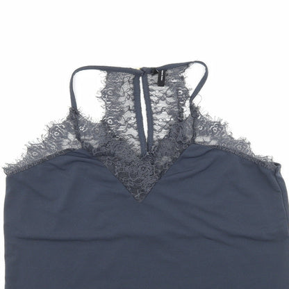 VERO MODA Womens Grey   Camisole Tank Size S