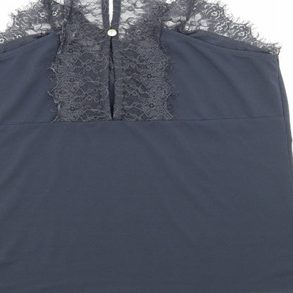 VERO MODA Womens Grey   Camisole Tank Size S