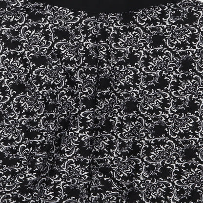 Atmosphere Womens Black Paisley  Flare Skirt Size 6