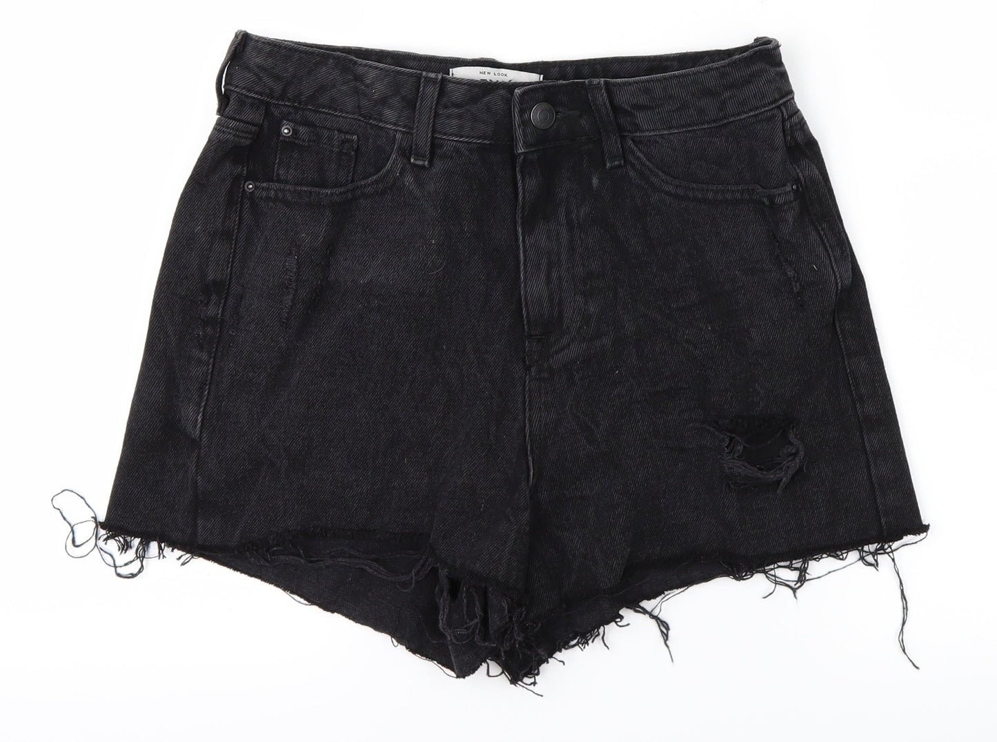 Denim Womens Black   Cut-Off Shorts Size 8