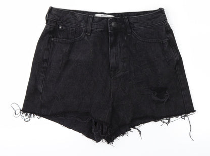 Denim Womens Black   Cut-Off Shorts Size 8
