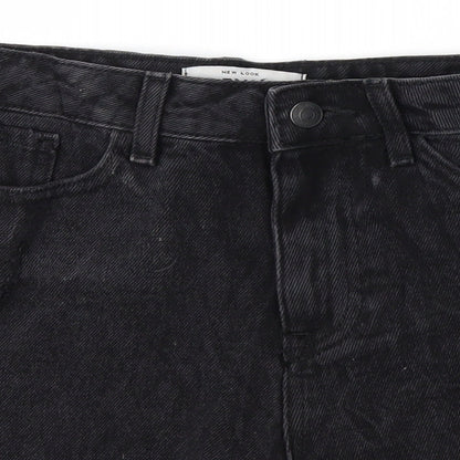 Denim Womens Black   Cut-Off Shorts Size 8