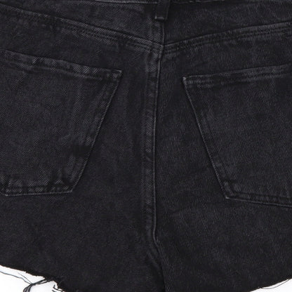 Denim Womens Black   Cut-Off Shorts Size 8