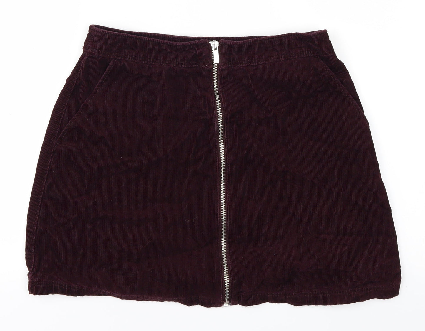 NewLook Womens Purple   A-Line Skirt Size 10