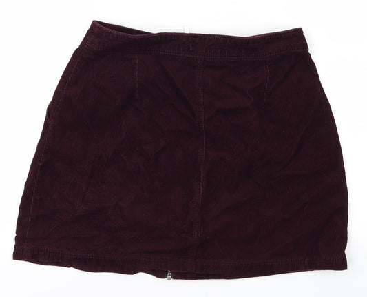 NewLook Womens Purple   A-Line Skirt Size 10