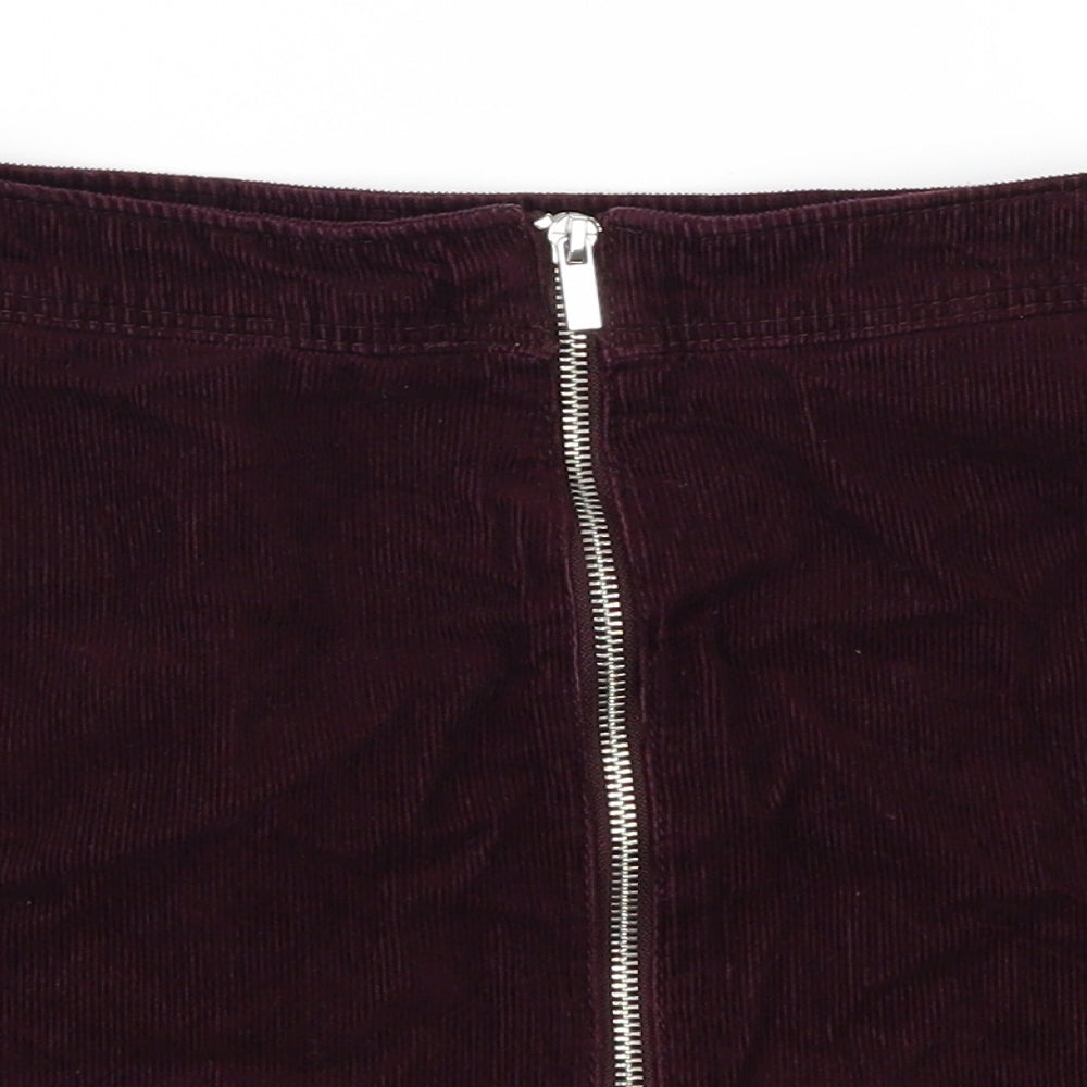 NewLook Womens Purple   A-Line Skirt Size 10